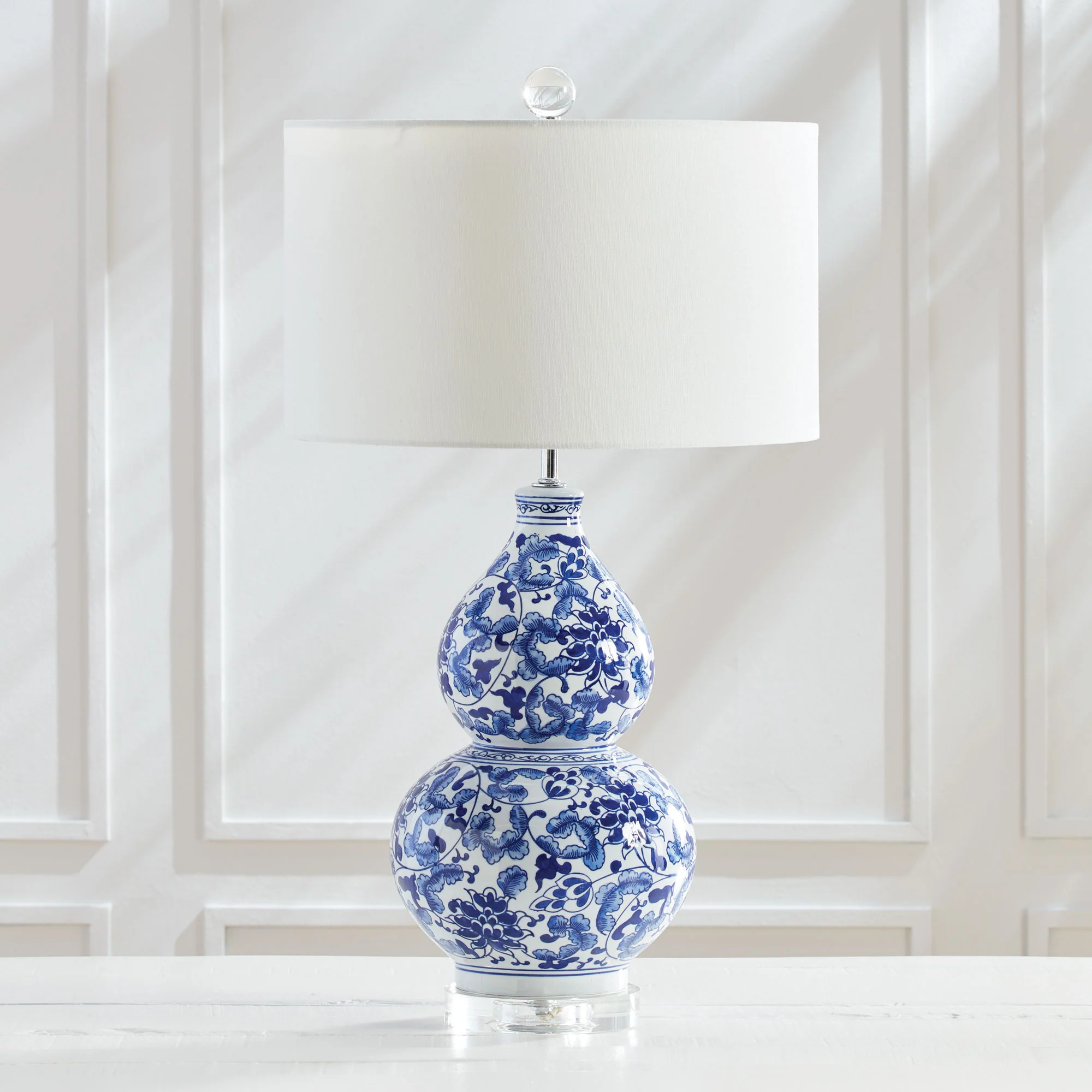 MING FLORAL LAMP - Image 2